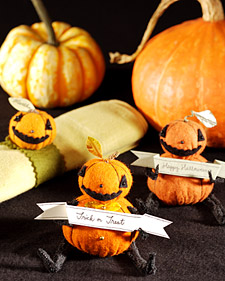 Felt Pumpkin People