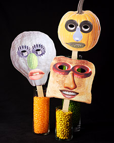 Collage Halloween Masks
