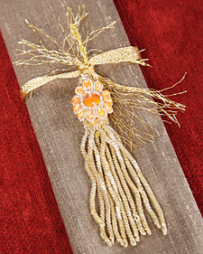 olympus string braid tassel cord