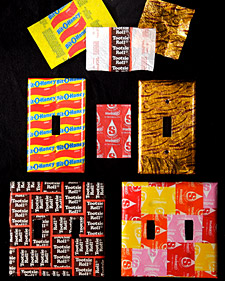 Candy-Wrapper Decoupage 