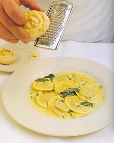 Pumpkin Lune with Butter and Sage