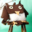Felt Owl Backpack