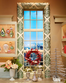 Classical Column Window Frame