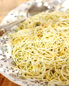 Pasta With Three Kinds Of Garlic