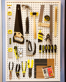 Pegboard Organizer