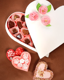 Embellished Heart Candy Box