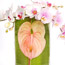 Leaf-Decorated Vase