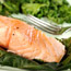 Salmon in Fig Leaves
