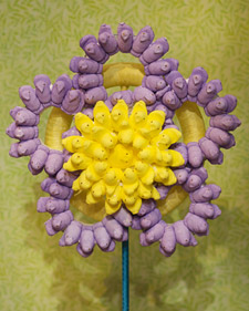Peep-Wreath Centerpiece