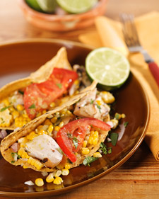 Grilled Corn Salad