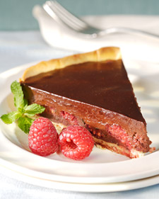 Chocolate-and-Raspberry Tart