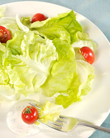 Image of Boston Lettuce Salad With Buttermilk Ranch Dressing, Martha Stewart
