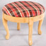 Tartan Footstool 
