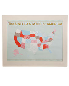 United States Map Template