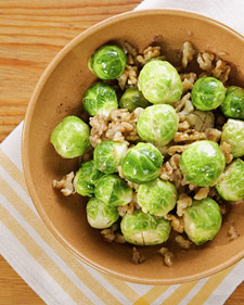 Nutty Brussels Sprouts