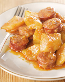 Potatoes Rioja-Style with Chorizo
