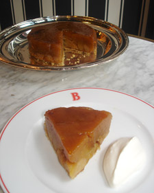 tarte tatin aux cuisse de poulet et de radis blanc