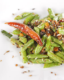 Stir-Fried Green Beans with Coconut