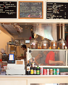 © 2010 Martha Stewart - Photography of Pies and Thighs, Williamsburg, Brooklyn