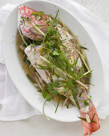 Image of Steamed Whole Fish, Martha Stewart