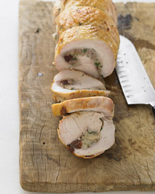 Image of Sausage And Sour-Cherry Stuffing, Martha Stewart