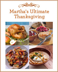 Martha's Ultimate Thanksgiving Menu