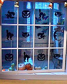 Scary Window Silhouettes