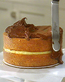Yellow Cake with Lemon Filling