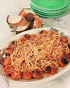 Spaghetti and Meatballs with Mark