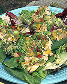 Grilled Chicken with Citrus Salsa