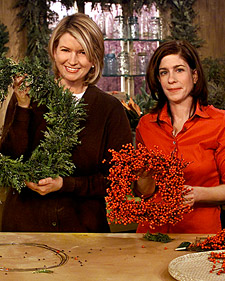 Making a Greenery Wreath