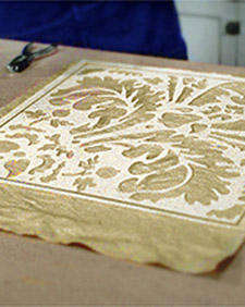Fortuny Inspired Tablecloth