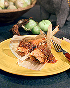 Rick's Red Chile Pork Tamales