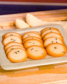 Lemon Thyme Wafers