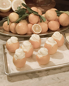 Meyer Lemon Mousse Cups