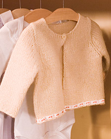 Personalizing a Baby Sweater