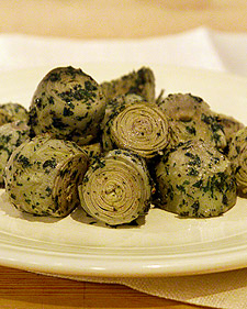 Sauteed Baby Artichokes