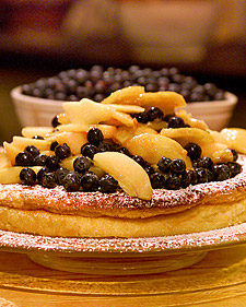 Laura's Fruit Topped Goat Cheese Cake