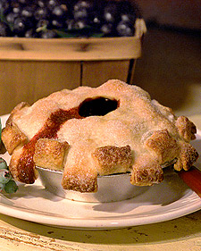 Individual Blueberry Pies
