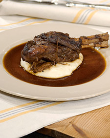 Braised Lamb Shanks with Tom