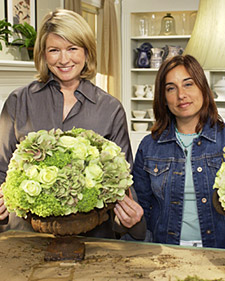 Rusted Floral Centerpiece 