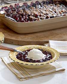 Blueberry Crisp
