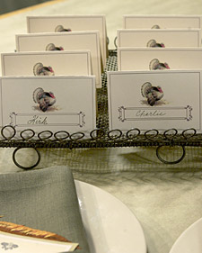 Thanksgiving Clip Art Place Cards Thanksgiving Clip Art Place Cards: Martha Stewart