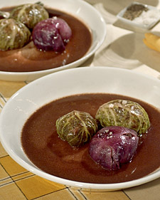 Image of Braised Oxtails And Cabbage, Martha Stewart