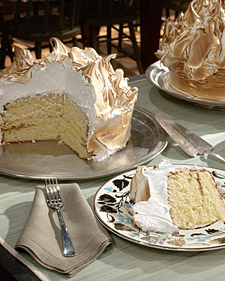 Lemon Meringue Cake