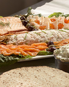 Image of Smoked Fish Platter, Martha Stewart