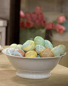Dripped-On Eggs