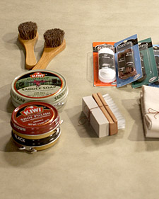 Lunch Box Shoe Shine Kit