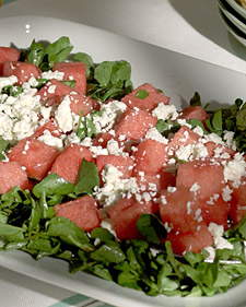 Melon and Cress Salad