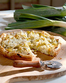 Buttermilk Leek Tart